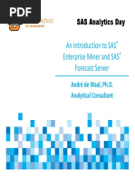 SAS Enterprise Miner in SAS Studio