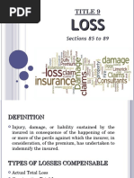 Title 9 LOSS PPT Presentation v1