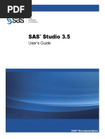 SAS Studio 3.5 User Guide