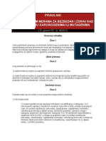 438 - Pravilnik o Preventivnim Merama Za Bezbedan I Zdrav Rad Pri Izlaganju Kancerogenima