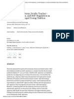 Classroom Interactions, Dyadic Teacher-Child Relationships, and Self-Regulation in Socially Disadvantaged Young Children - SpringerLink