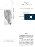 The Influence of The Blue Ray of The Sunlight and of The Blue Colour of The Sky by Gen A J Pleasonton, 1877