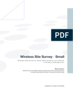 Wireless Site Survey Small Office