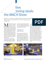 PM Additive Manufacturing Steals The MACH Show