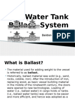 Water Tank Ballast System