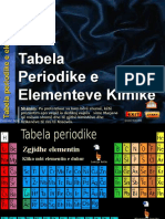 Tabela Periodike e Elementeve Kimike (Shqip Kosova - Albanian Kosovo) - e Finalizuar