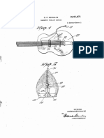 U.S. Patent 2,911,871, Entitled "Magnetic Pickup Device" To Charles Schultz, Issued 1959.