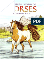 John Green-Wonderful World of Horses Coloring Book  -Dover Publications (2005).pdf