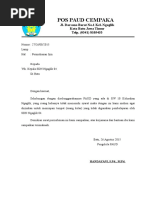 Surat Undangan Bersih Desa