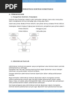 Download Makalah Administrasi Kontrak Konstruksi by Ichon Tallane SN327763507 doc pdf