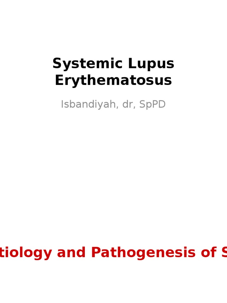 Systemic Lupus Erythematosus | PDF | Systemic Lupus Erythematosus ...