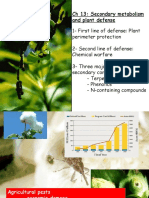 Secondary Metabolism and Plant Defense - Chapter - 13 - 1