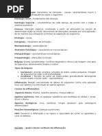 Resumão de Patologia