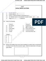 Acids, Bases and Salts