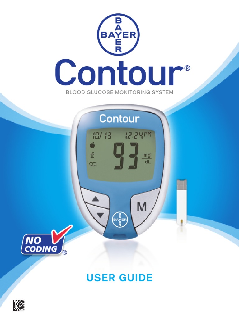 Bayer Contour User Manual Hypoglycemia Blood Sugar