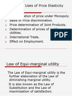 Law of Equi-Marginal Utility