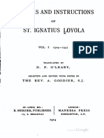 St. Ignatius of Loyola - Letters and Instructions PDF