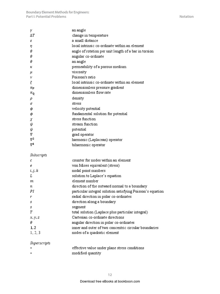 Boundary Element Methods Overview | PDF