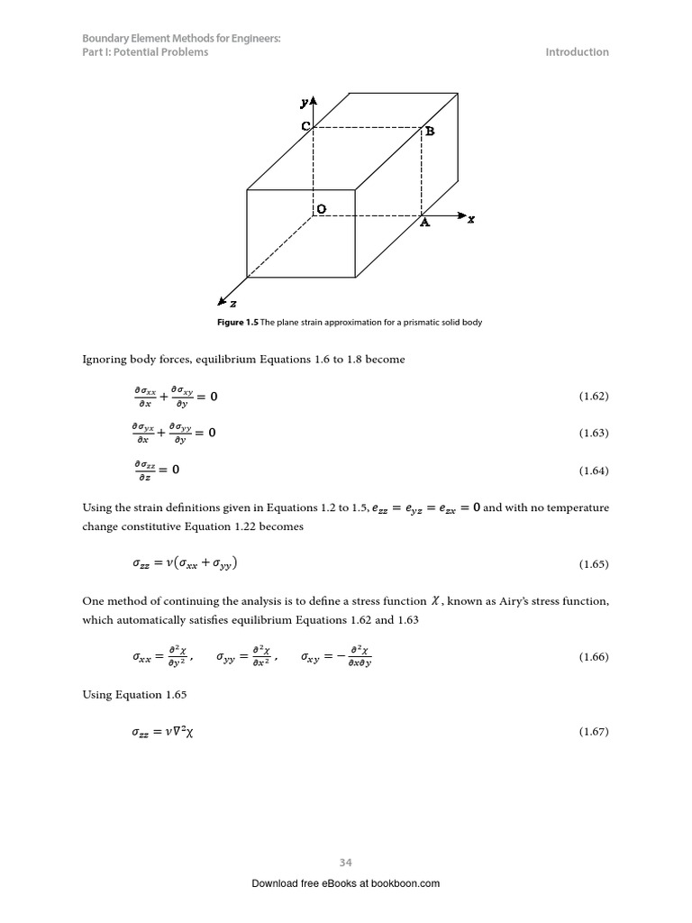 Boundary Element Methods for Engineers | PDF
