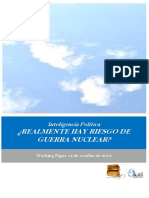 Inteligencia Política. ¿REALMENTE HAY RIESGO DE GUERRA NUCLEAR?