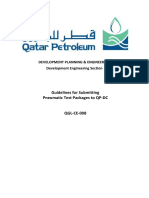 QGL-CE-008 Guidelines For Preparation of Pneumatic Test Packages For Submission To QP-DC Rev1