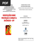 Cartilha de Prev e Comb a Incendio 