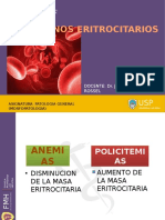 Clase 07 - Hematopatologia-Trastornos Eritrocitarios 2016-1