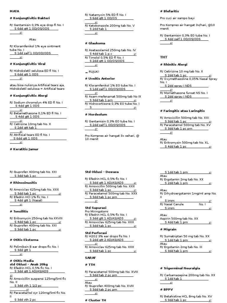 Obat 2 An | PDF | Science & Mathematics