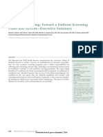2006 Newborn Screening. Toward a Uniform Screening Panel and System (Executive Summary). PED.pdf
