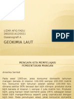 Pengaruh Diagenesa Terhadap Pertumbuhan Nodul Mangan