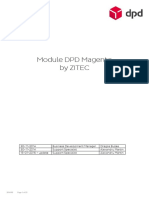 Documentation en Magento -DPD