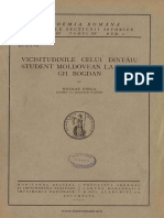 N. Iorga - Vicisitudinile Celui Dintaiu Student Moldovean La Paris: Gh. Bogdan (1933)