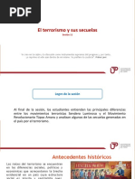 El Terrorismo y Sus Secuelas