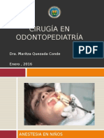 Anestesia y Cirugía en Odontopediatría