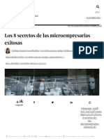 Los 8 Secretos de Las Microempresarias Exitosas   - Forbes México