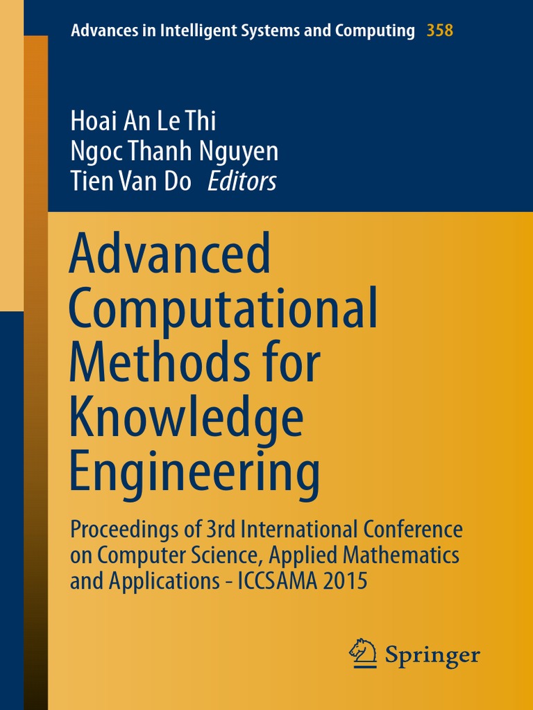 Advances in intelligent systems and computing 358) hoai an le thi ... Altan webdoc