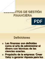 Gestión financiera: activos, fondos, decisiones clave