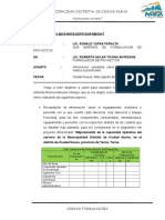 Informe sobre las labores de una practicante en la Municipalidad de Ciudad Nueva