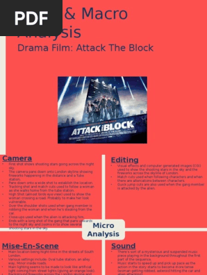 Micro & Macro Analysis of a Title Sequence