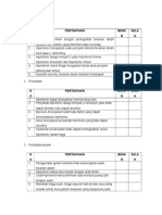 Pertanyaan Post Test Gerontik