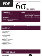 Seminário - Six Sigma