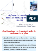 Administración de medicamentos pediátricos