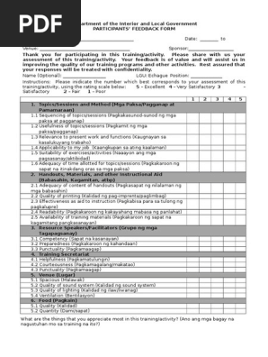 Feedback Form