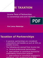 Income Taxation - Part 3 Partnership