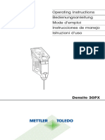 Mettler Toledo Densito 30PX Instruction Manual PDF