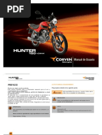 Corven Manual de Usuario Hunter150