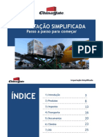 Passo a passo para importação simplificada