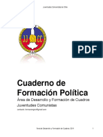 Cuaderno de Formación Política 2011 JJCC