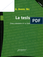 La Tesis - Como Orientarse En Su Elaboracion.pdf
