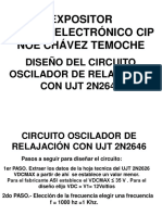 1 9 Circuito Oscilador de Relajacion Con Ujt 2N2646 PDF